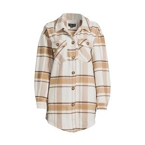 NWOT - Love Tree Oversized Boyfriend Shacket